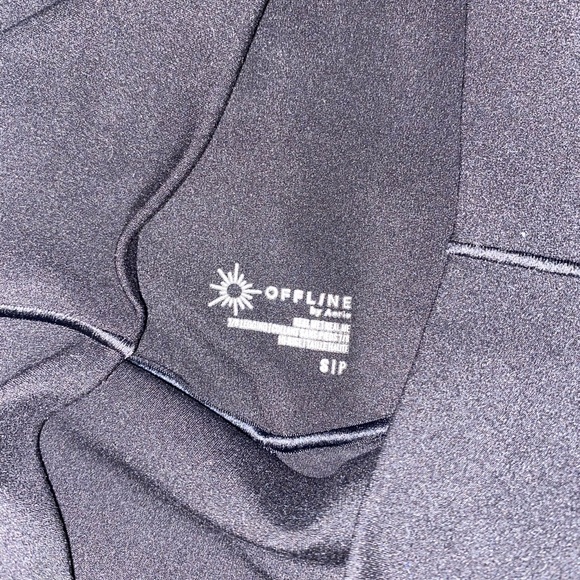 Offline by Aerie Black Leggings - Picture 2 of 2